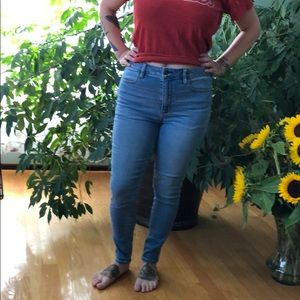 American Eagle jeggings 8 short